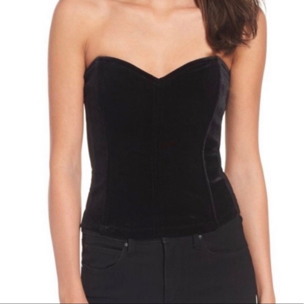 Leith Suede Bustier